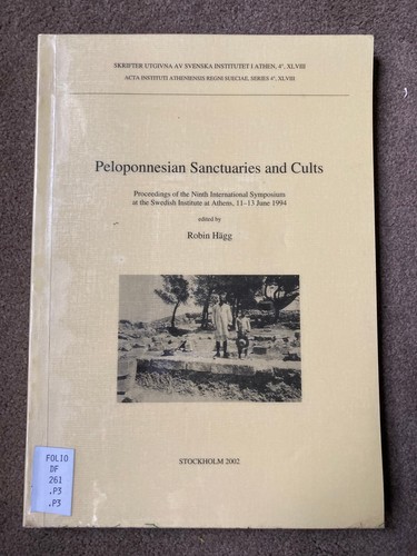 Peloponnesian sanctuaries - sanctuaries, &