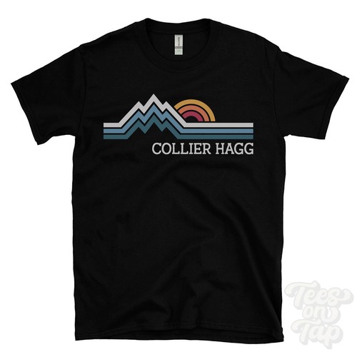 Collier hagg retro logo - hagg,