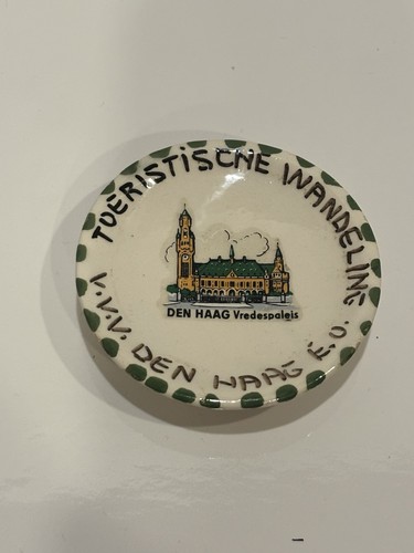 Vintage mini plate - vintage, 3"